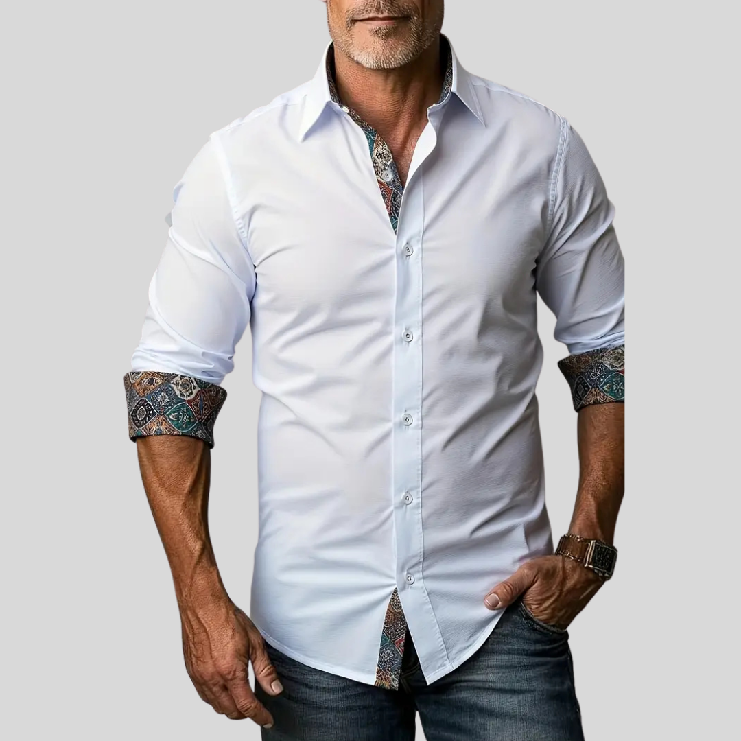 Braden | Long Sleeve Button-Up Shirt