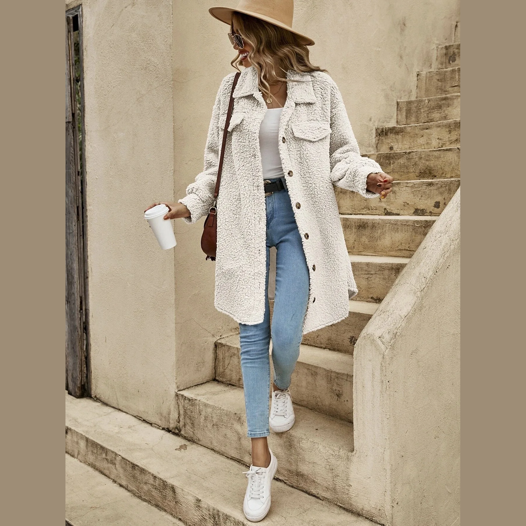 Esme | Relaxed Cardigan Office Coat