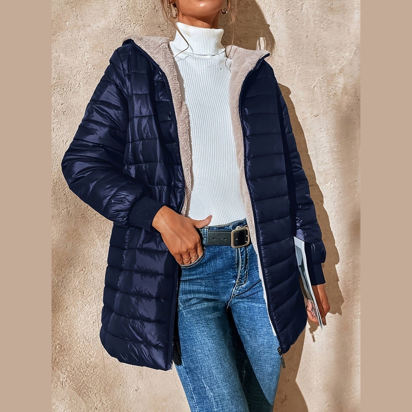 Alyssa™ - Comfortable Casual Thermal Long Jacket