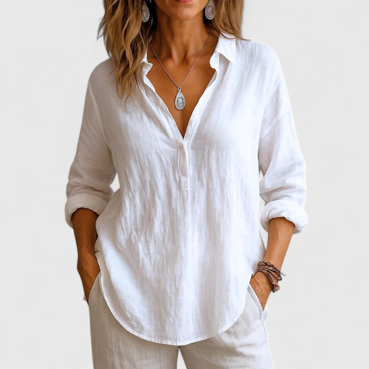 Marley | Comfortable Linen Blouse