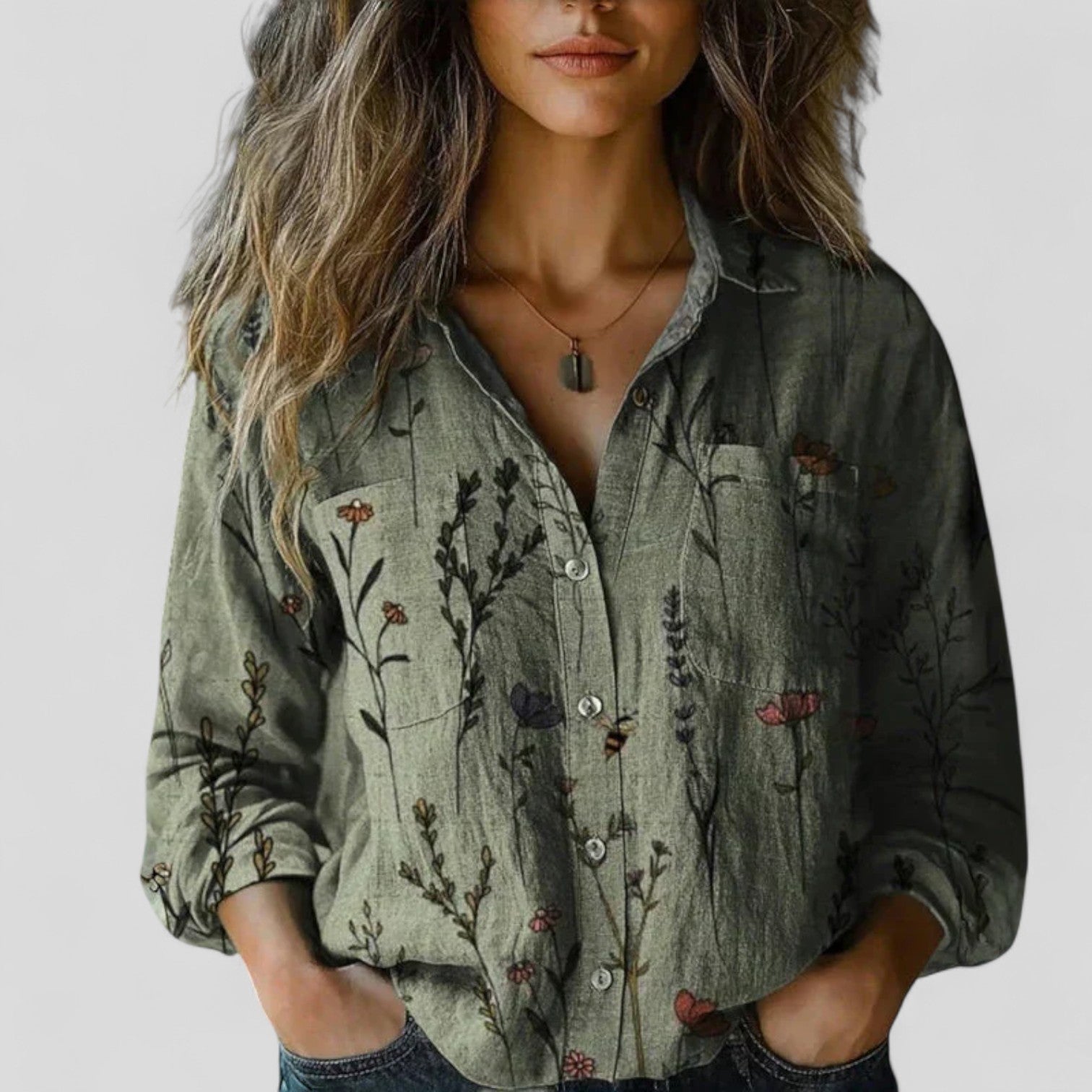 Ashley | Comfortable Blouse Shirt