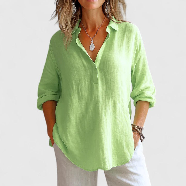 Marley | Comfortable Linen Blouse