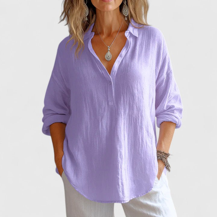 Marley | Comfortable Linen Blouse