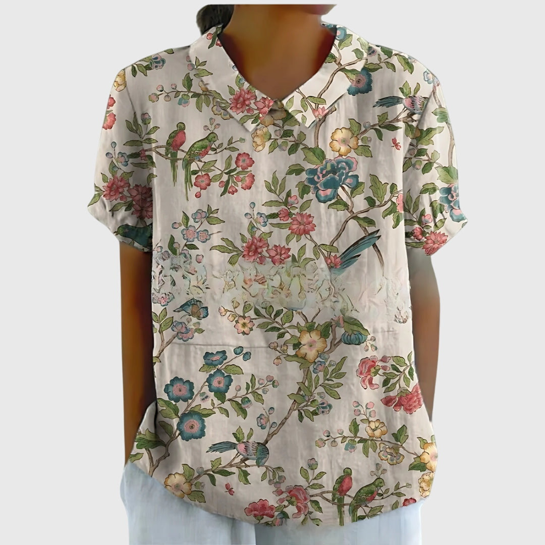 Karen | Floral Blouse