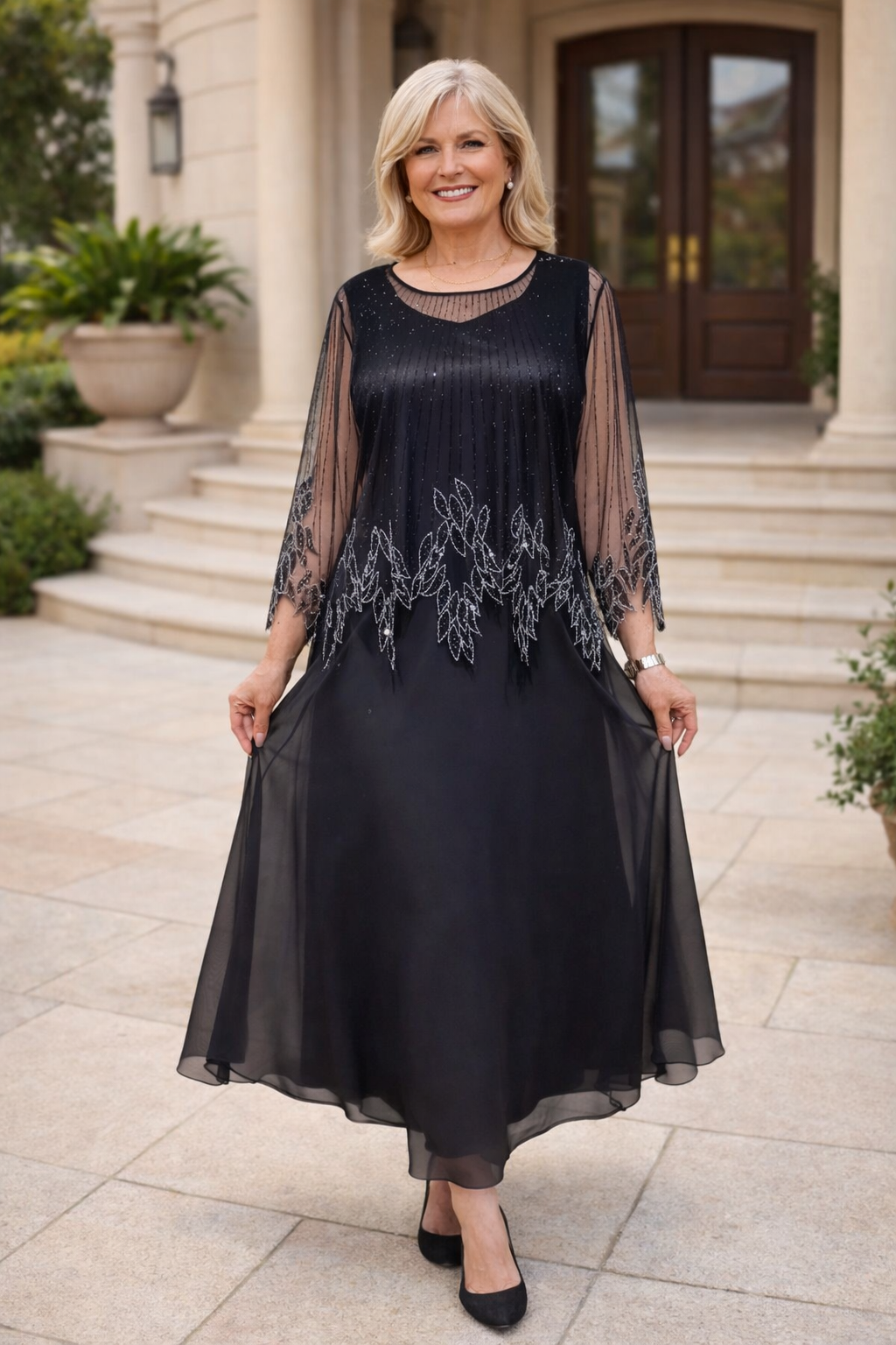 Doris | Elegant Midi Dress