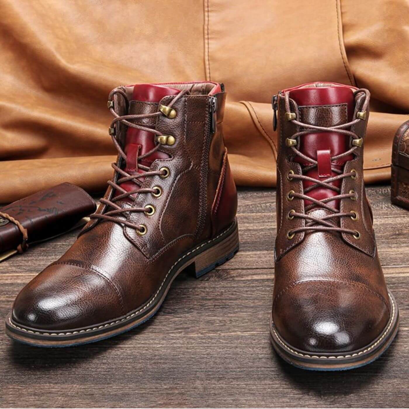 Augustin | Men's leather ankle boots
