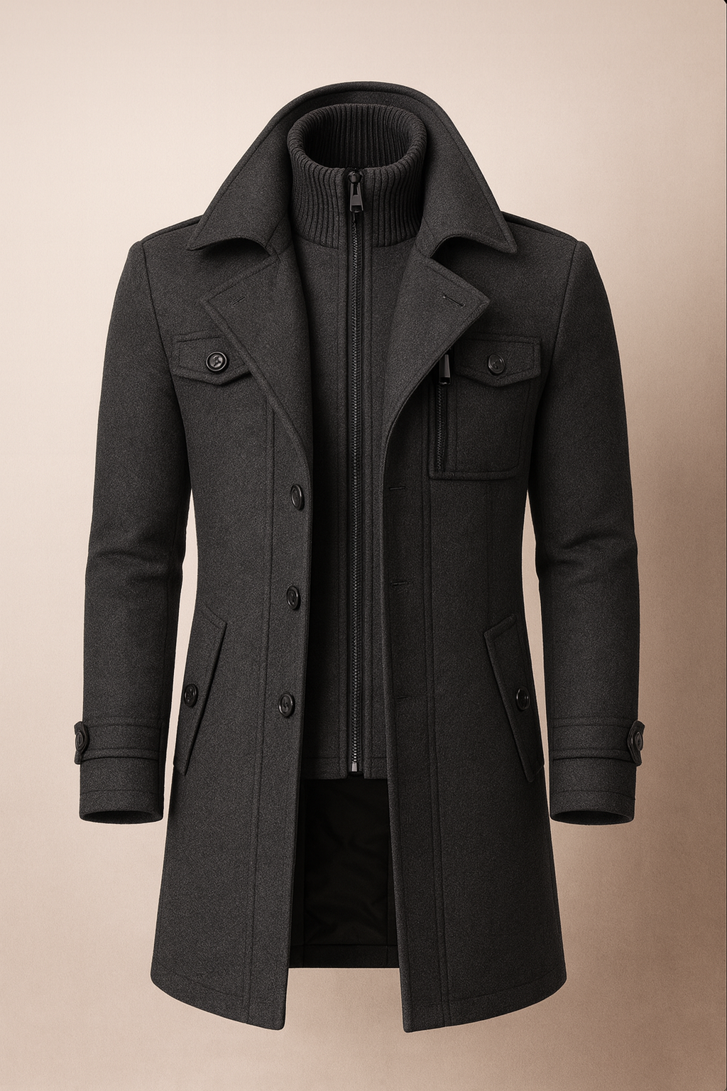 Marvion | Winter Overcoat