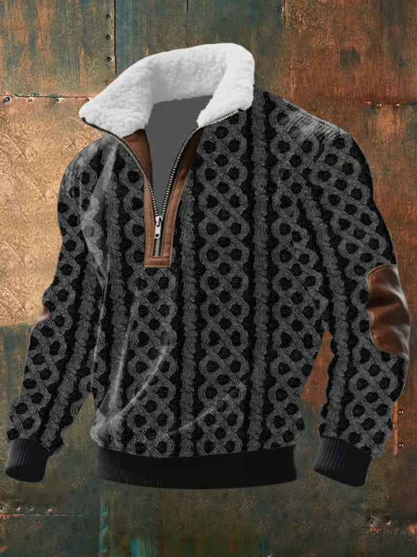 Hartmut |  High-Quality Jumper with Lined High Collar