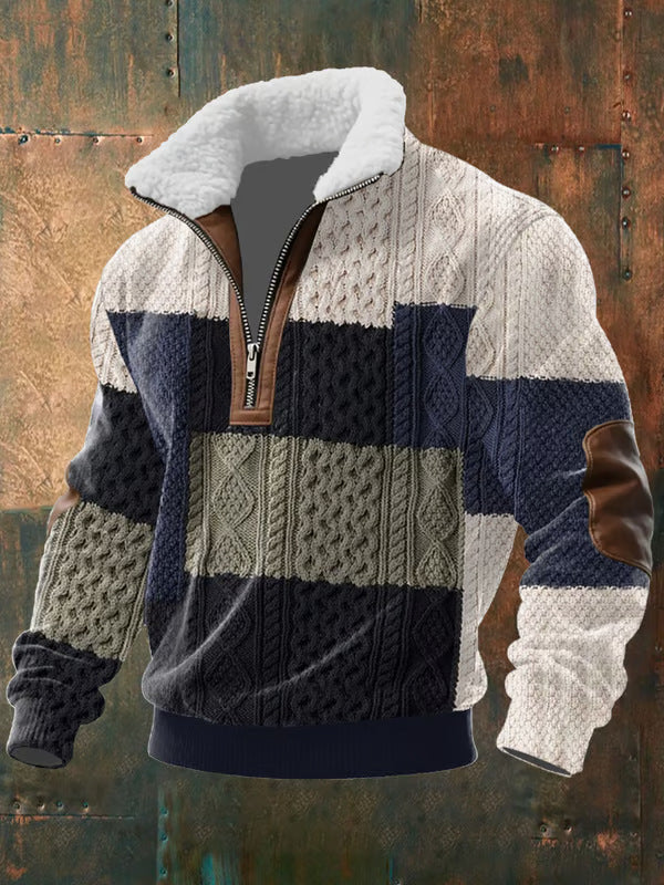 Jens | High-Quality Jumper with Lined High Collar