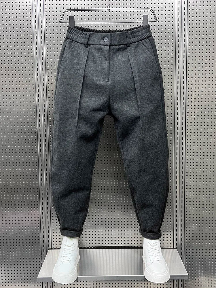 Corvellan | Elegant Mélange Trousers
