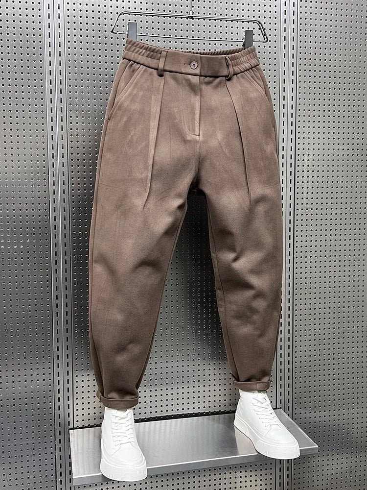 Corvellan | Elegant Mélange Trousers