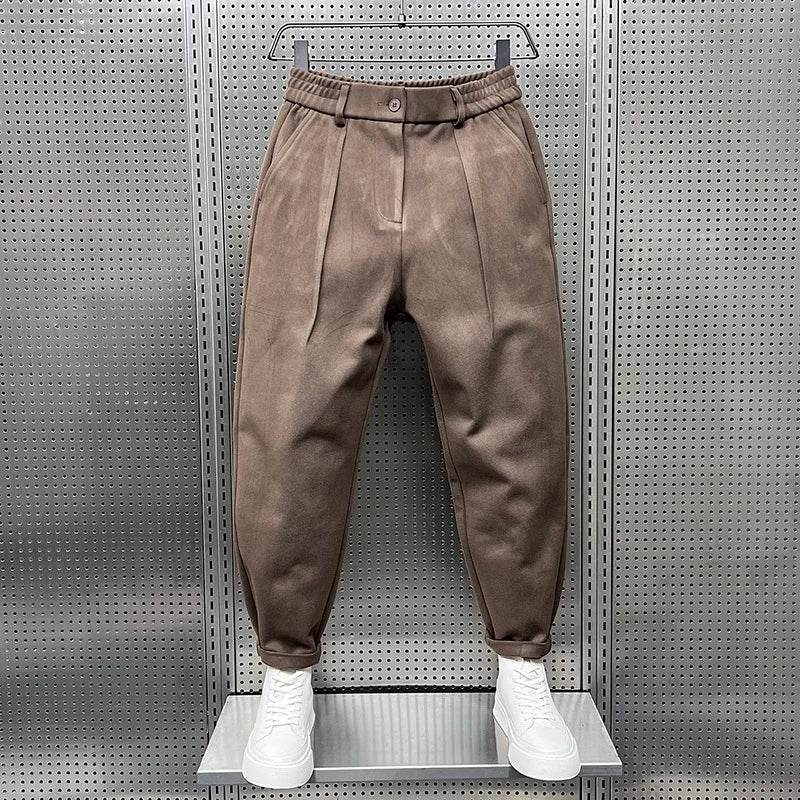Corvellan | Elegant Mélange Trousers