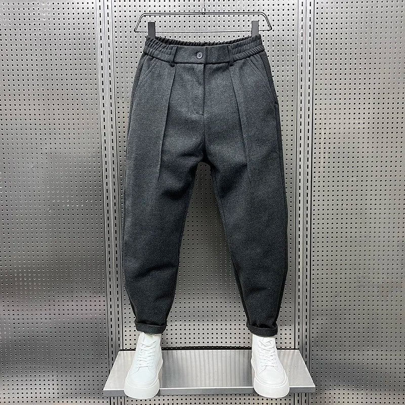 Corvellan | Elegant Mélange Trousers