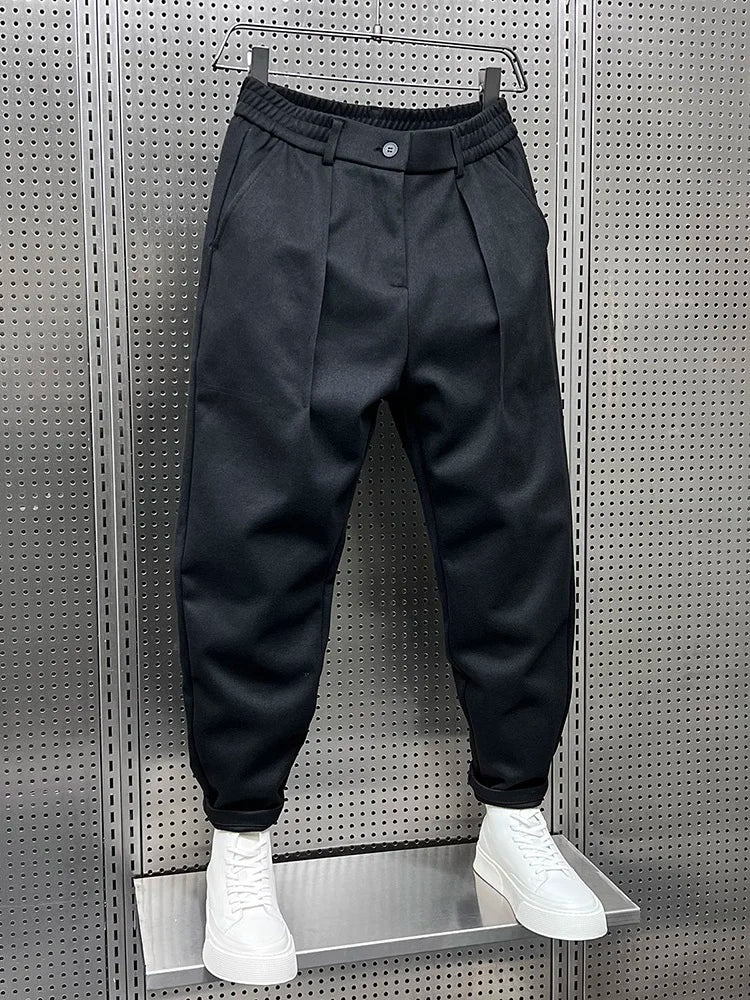 Corvellan | Elegant Mélange Trousers