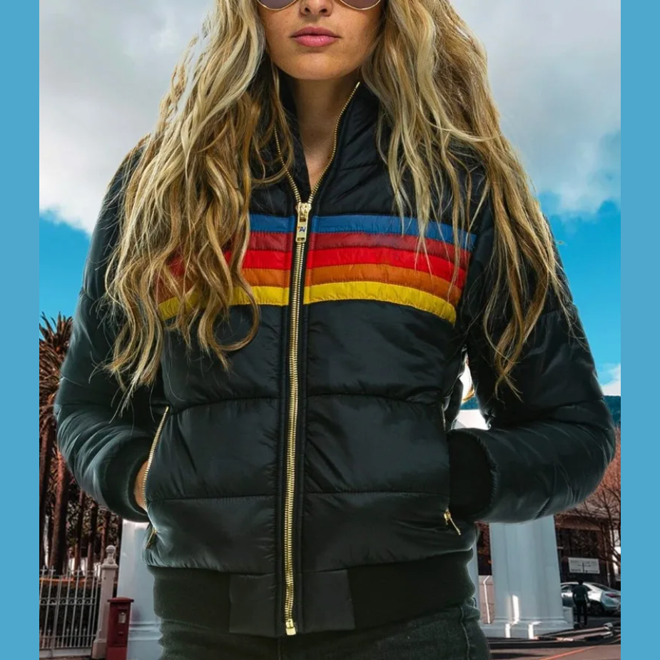 Isabelle | Retro Jacket with Faux Fur Hood
