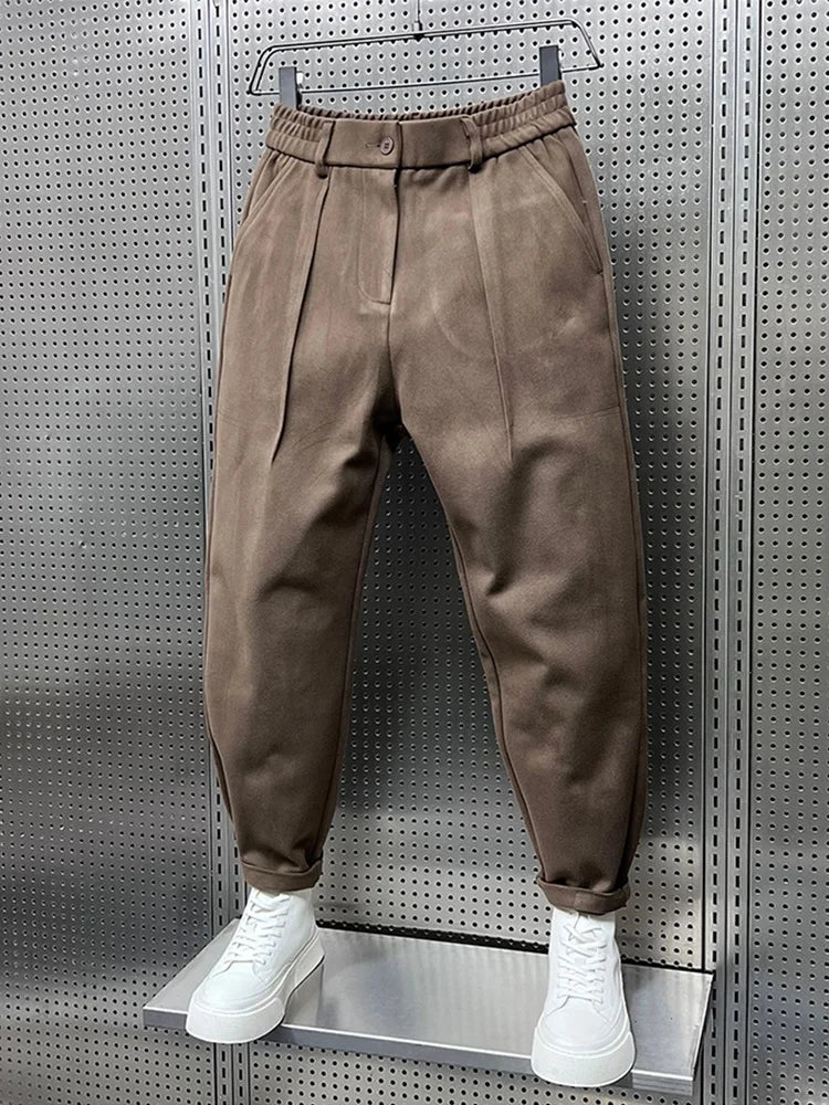 Corvellan | Elegant Mélange Trousers