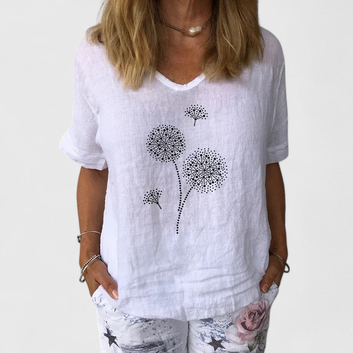 Liora | Elegant Summer Blouse