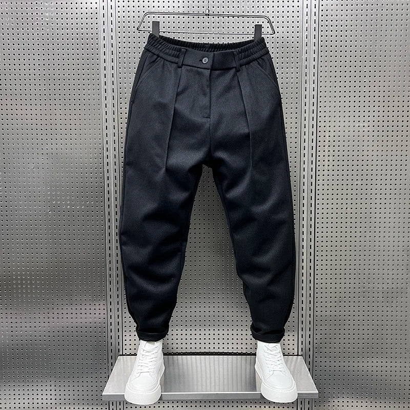 Corvellan | Elegant Mélange Trousers