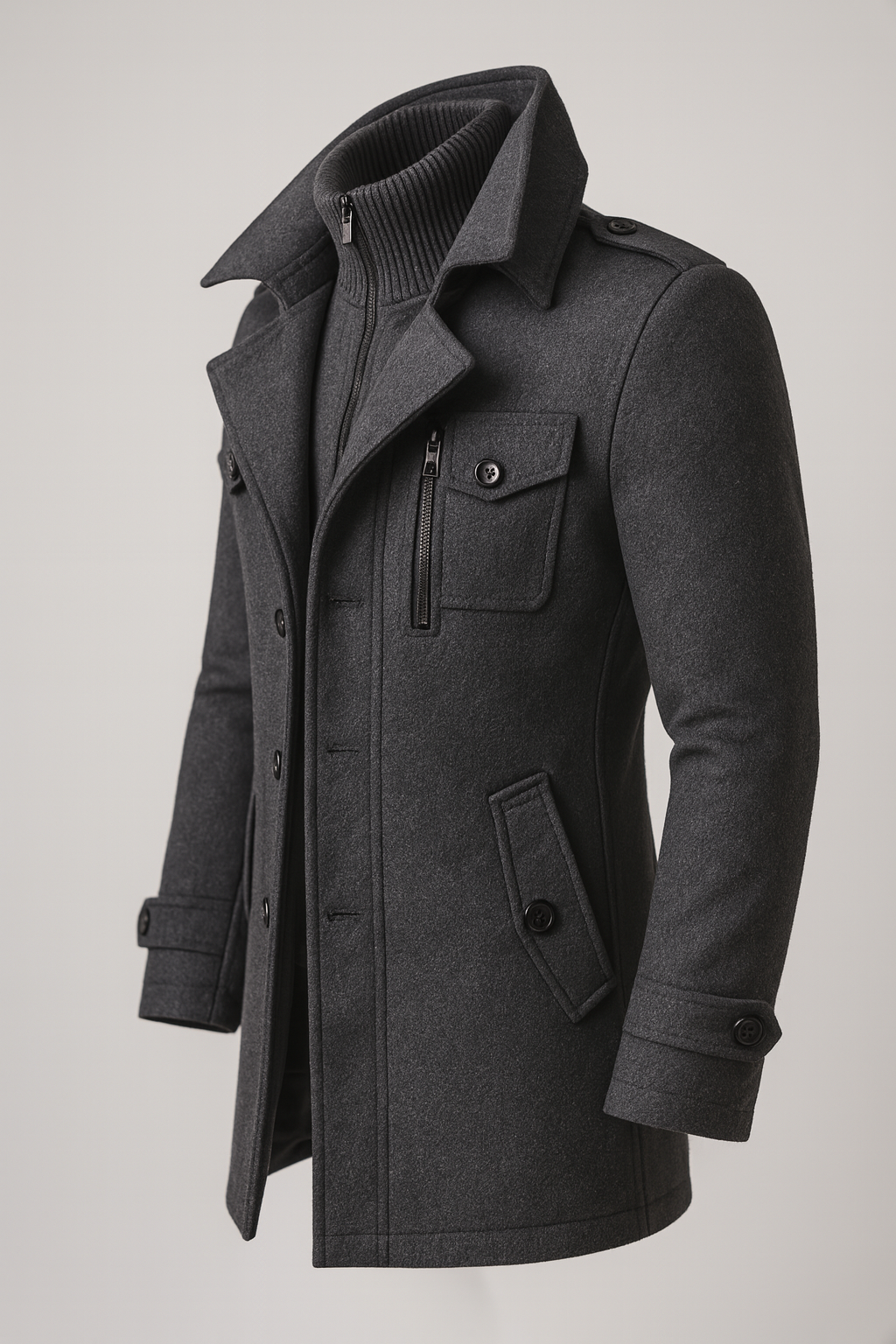 Marvion | Winter Overcoat