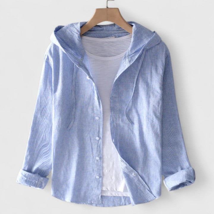 Avielle | Elegant Hooded Blouse