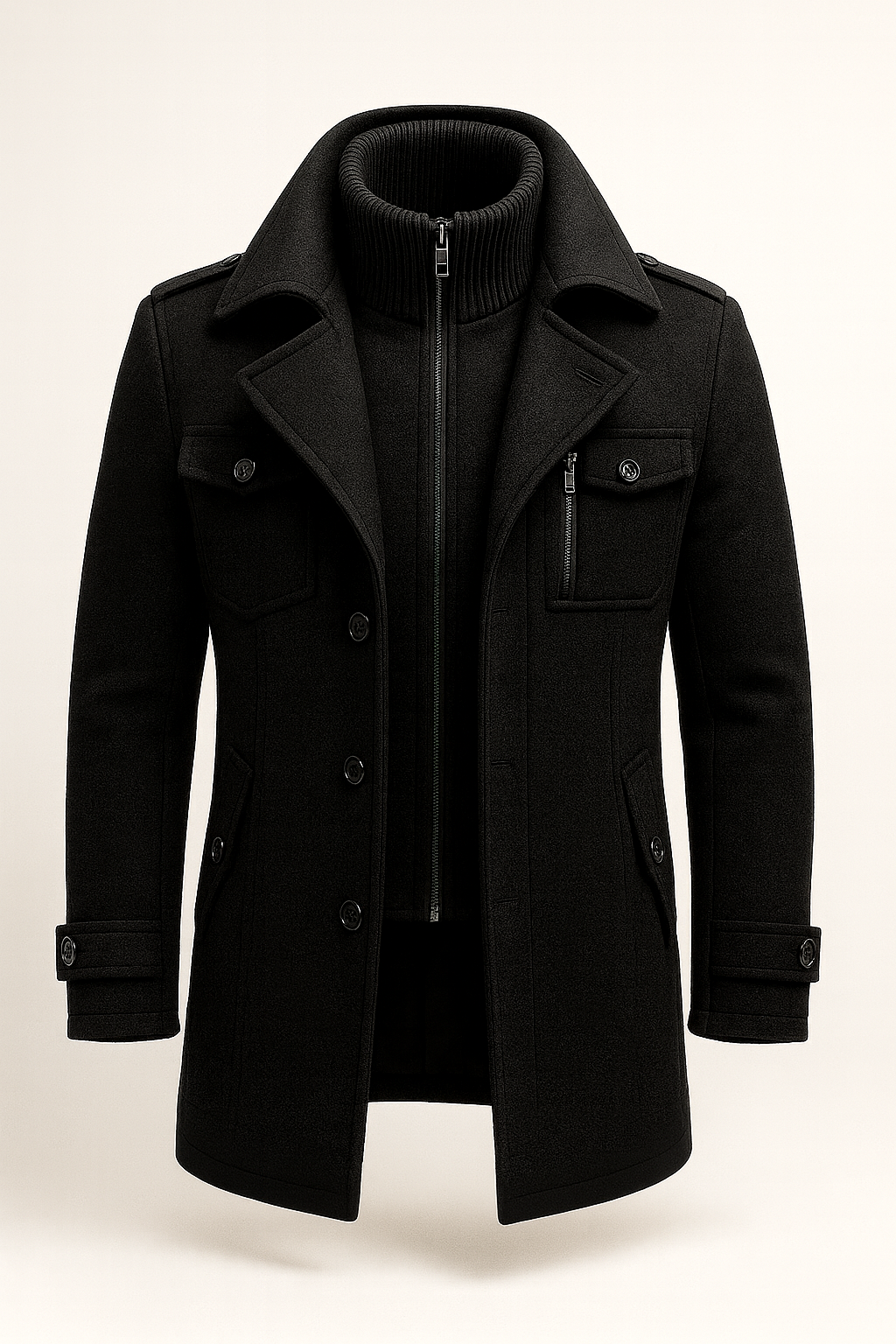 Marvion | Winter Overcoat