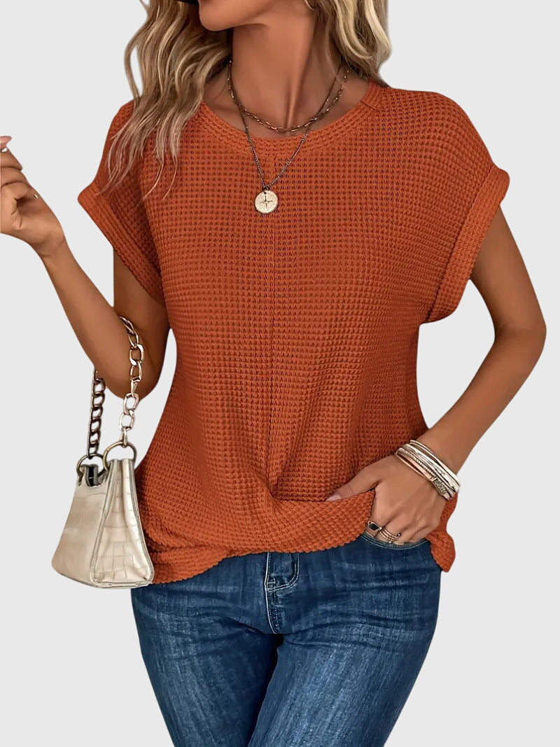 Bristol | Elegant Blouse with Crew Neck