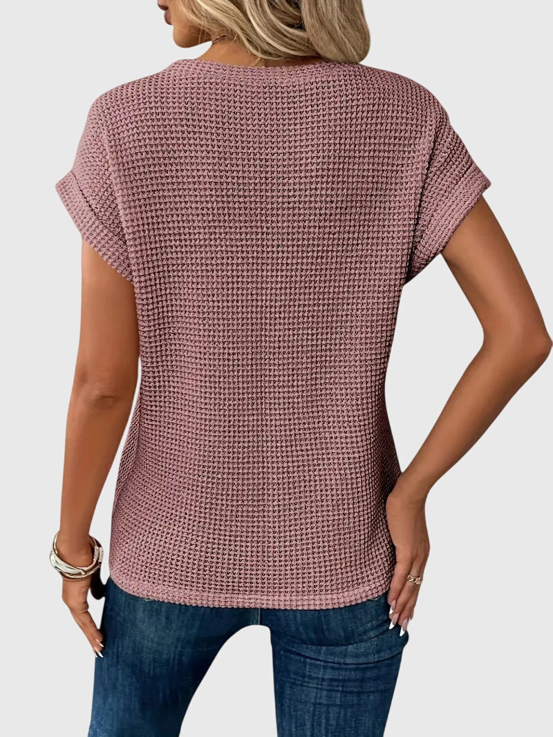 Bristol | Elegant Blouse with Crew Neck