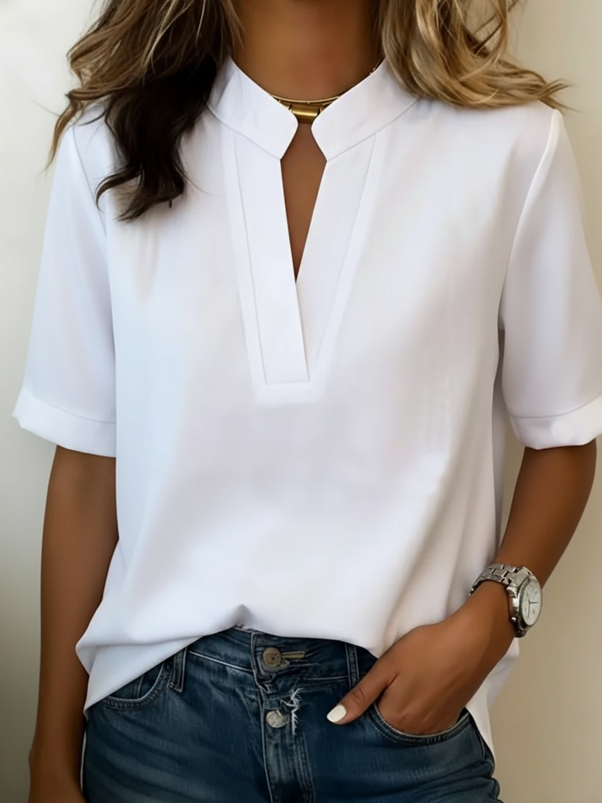 Lunvessa | Relaxed Short Sleeve Shirt