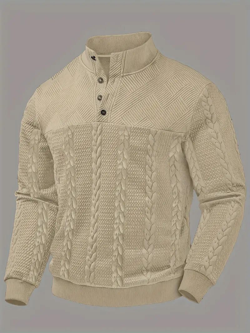 Dawson | Long Sleeve Sweater With Striped