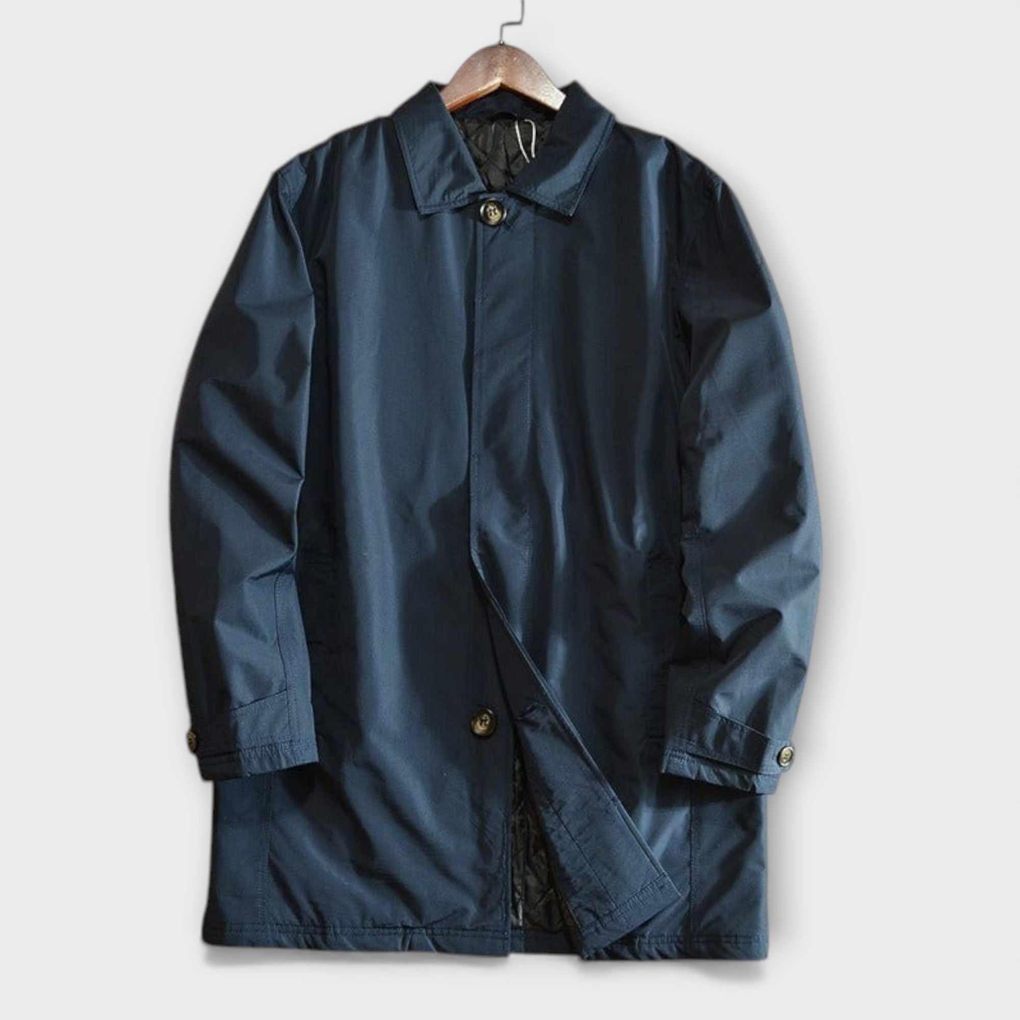 Aurelveno | Elegant Coastal Long Coat